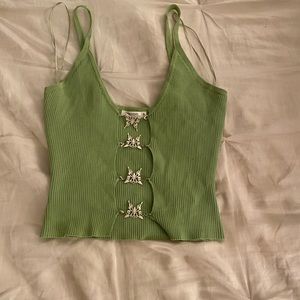 Cropped tank top